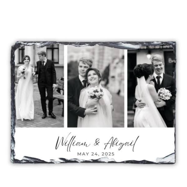 20 x 30 cm Photo Slate Rectangle