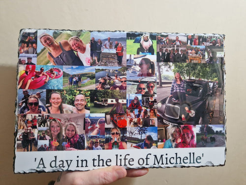 20 x 30 cm Photo Slate Rectangle