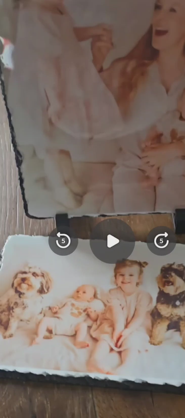 20 x 30 cm Photo Slate Rectangle